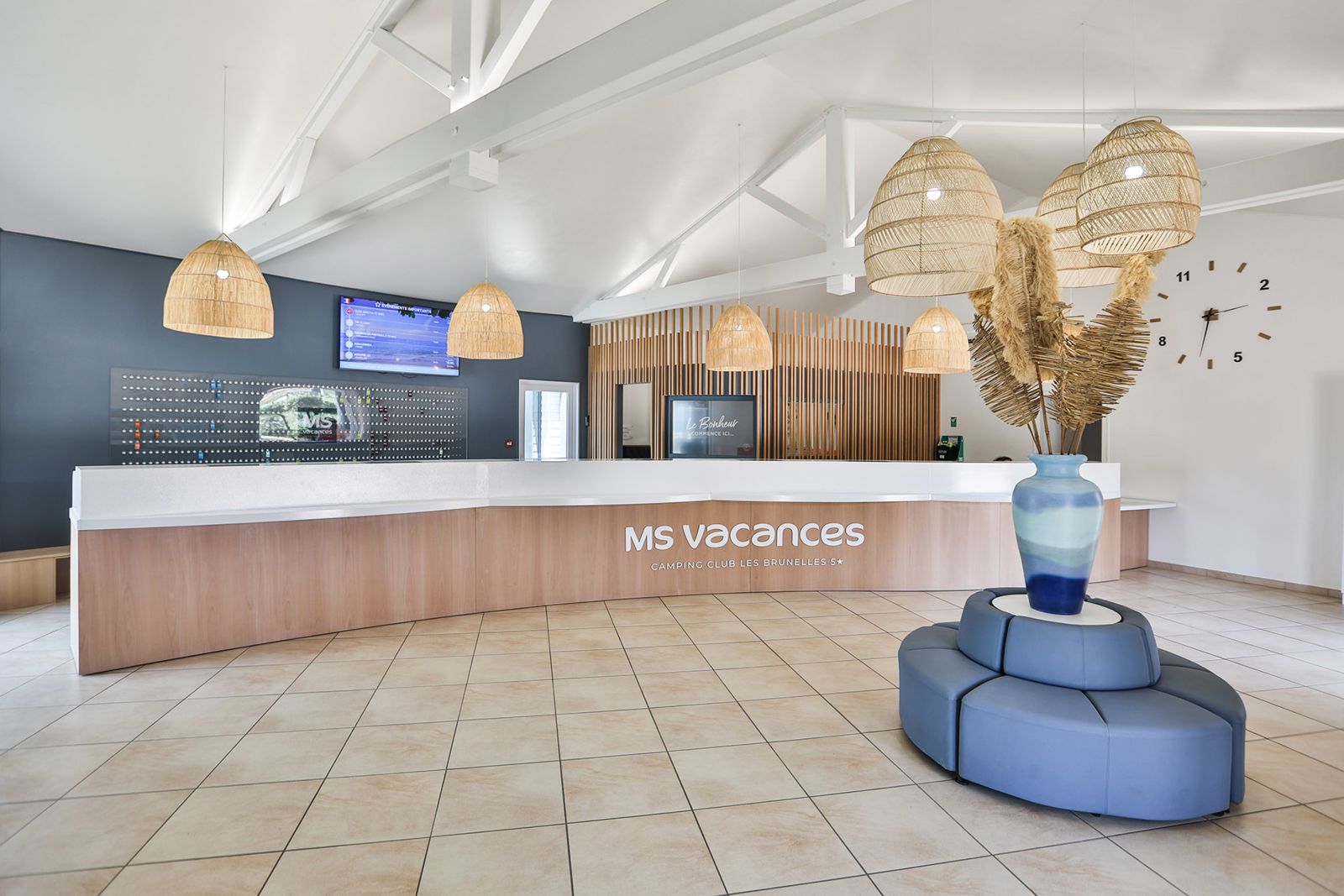 Modernisation Réception Hôtellerie de Plein Air