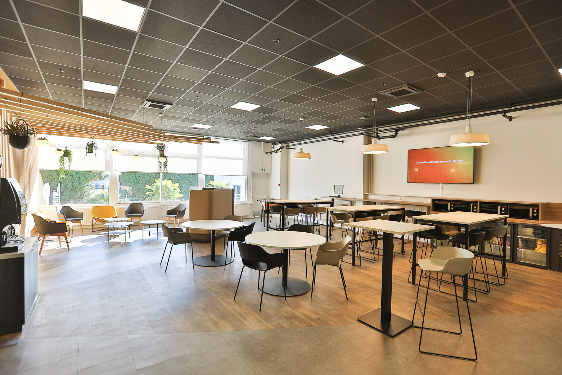 Salle de Pause – Site de production