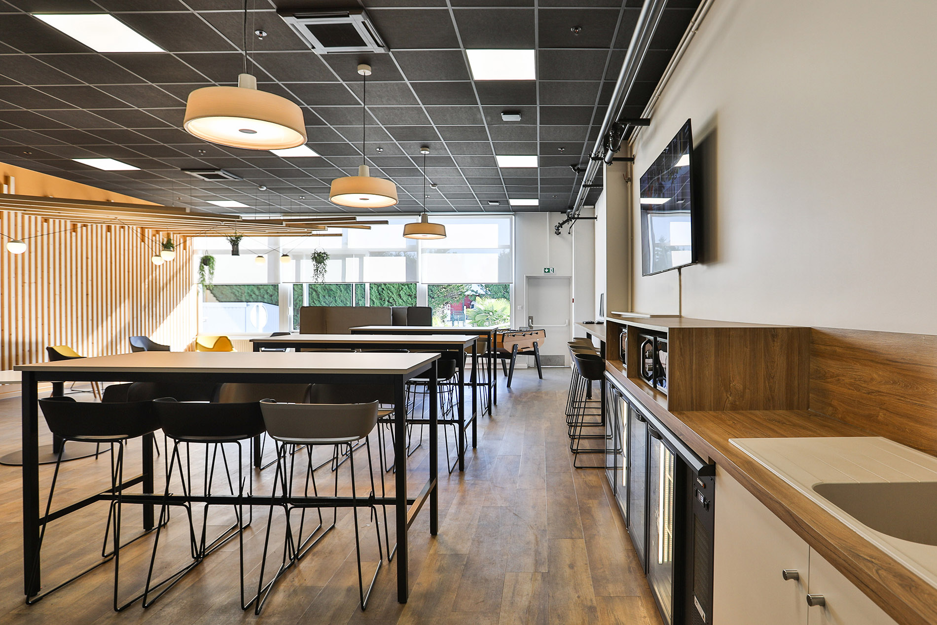 Salle de Pause – Site de production