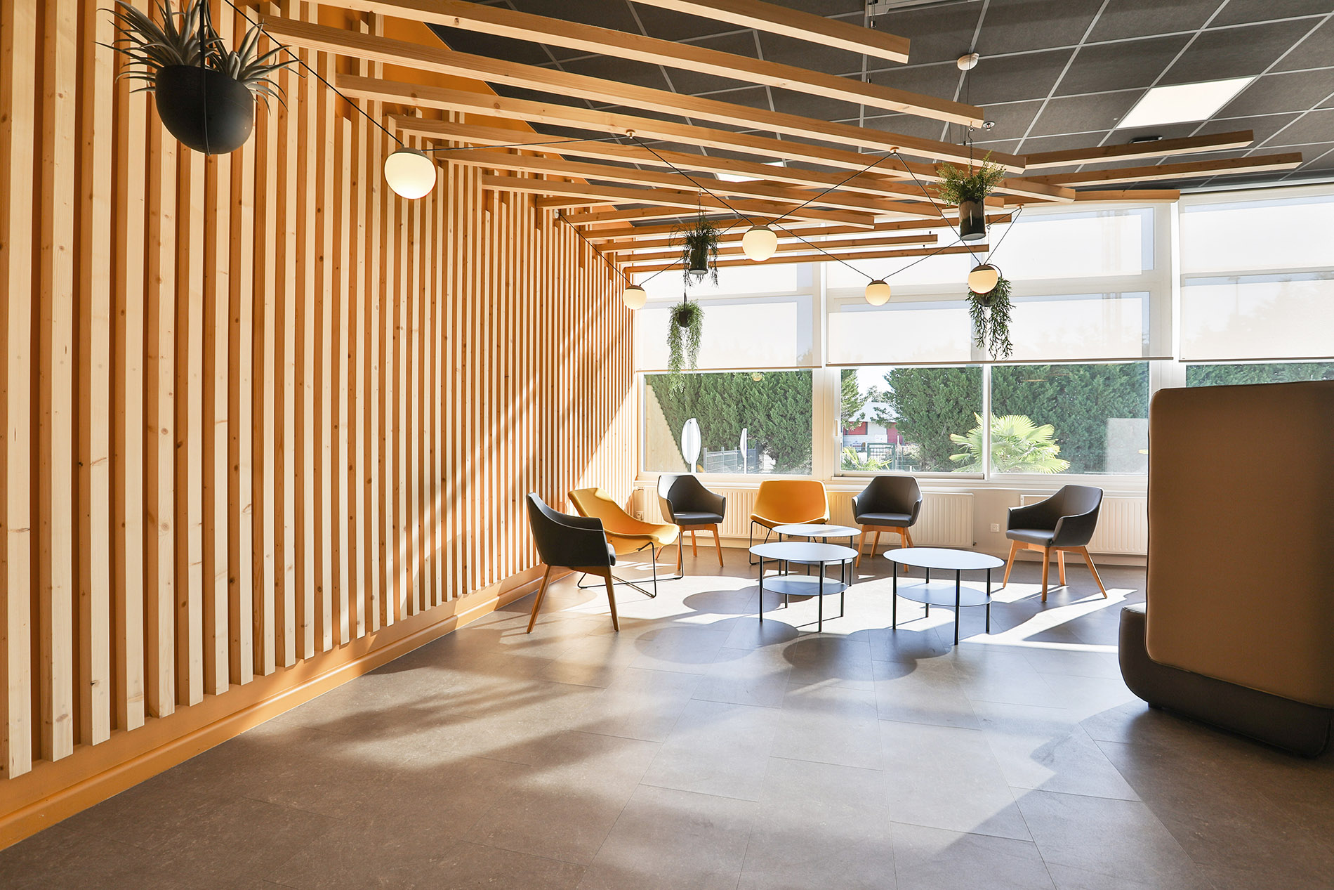 Salle de Pause – Site de production