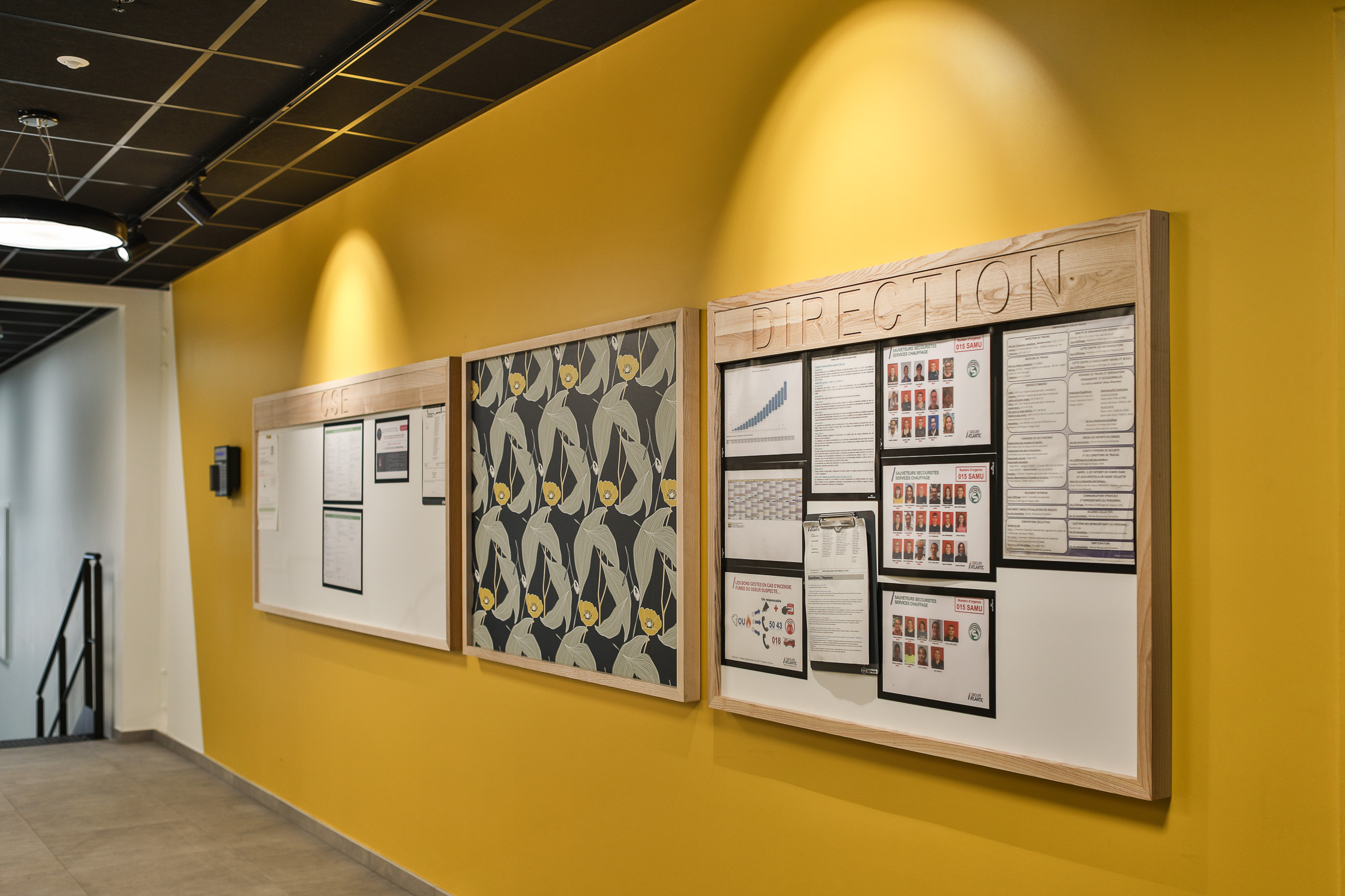 Vestiaire Collectif / Douches / Couloir